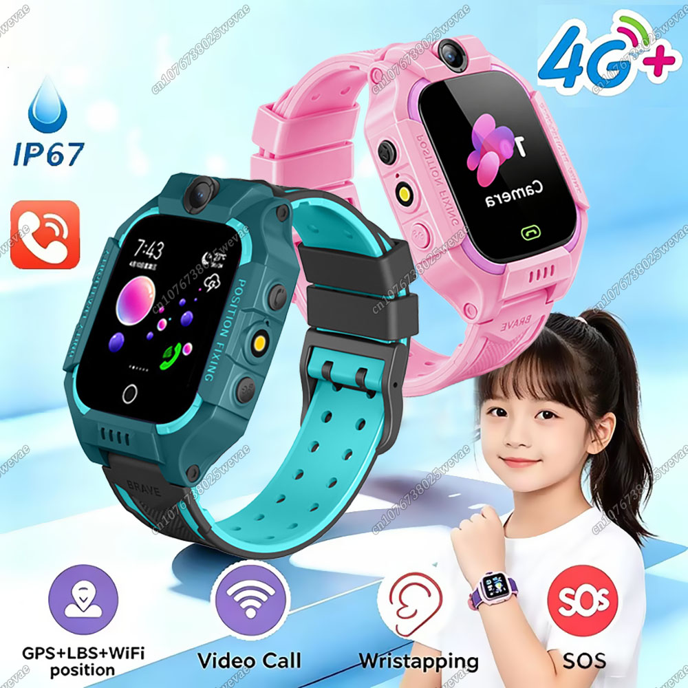 Smartwatch Watches For Kids With Gps - 2026 Nieuw 5G Kinder GPS Smartwatch