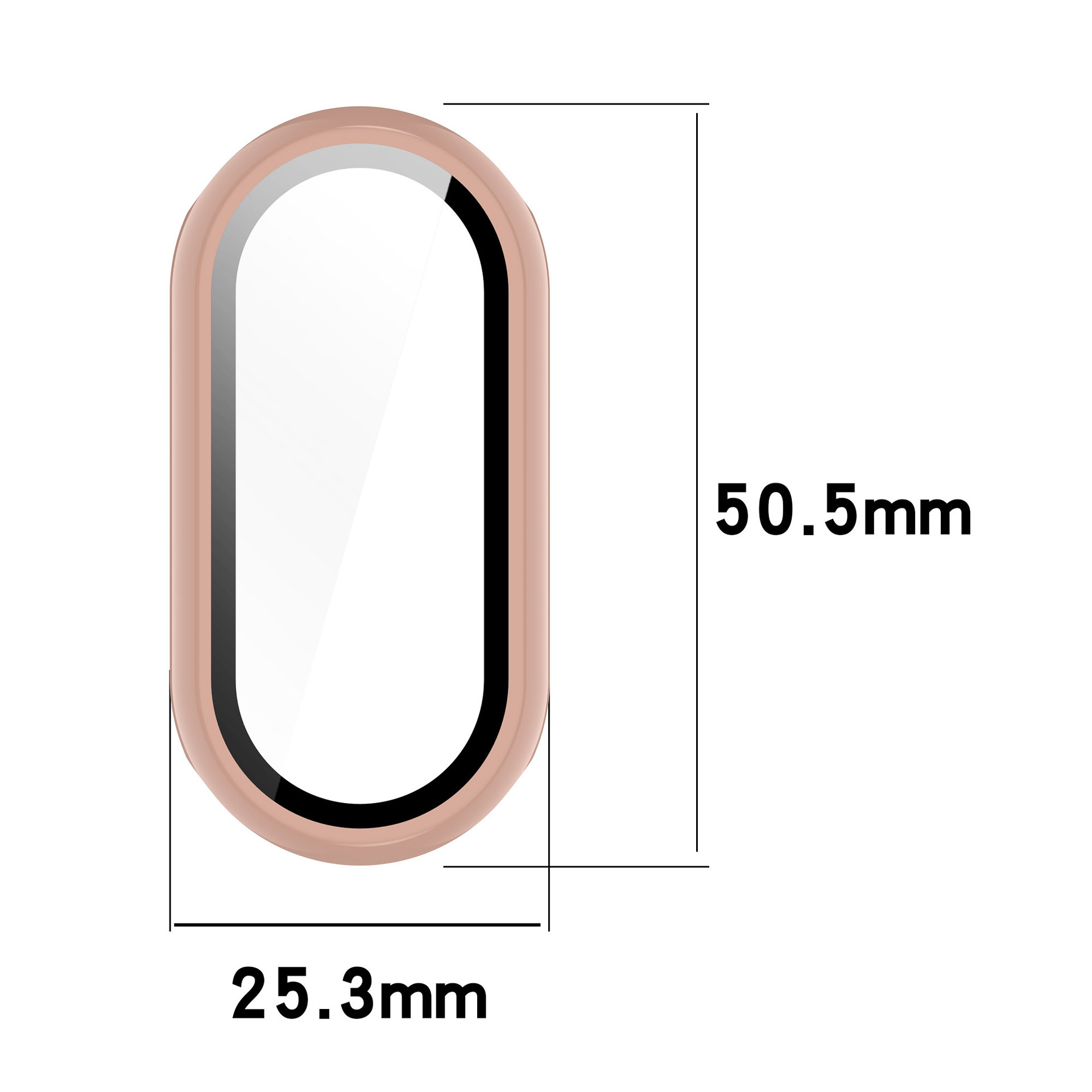 Gehard glas + pc-hoes voor Xia - Smartwatch Watches Price recensie en prijs