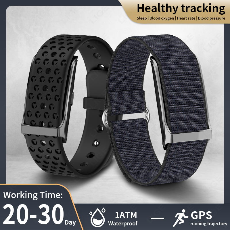 LUIK Smart Watch Hartslag Bloe - Smartwatch Watches Price recensie en prijs