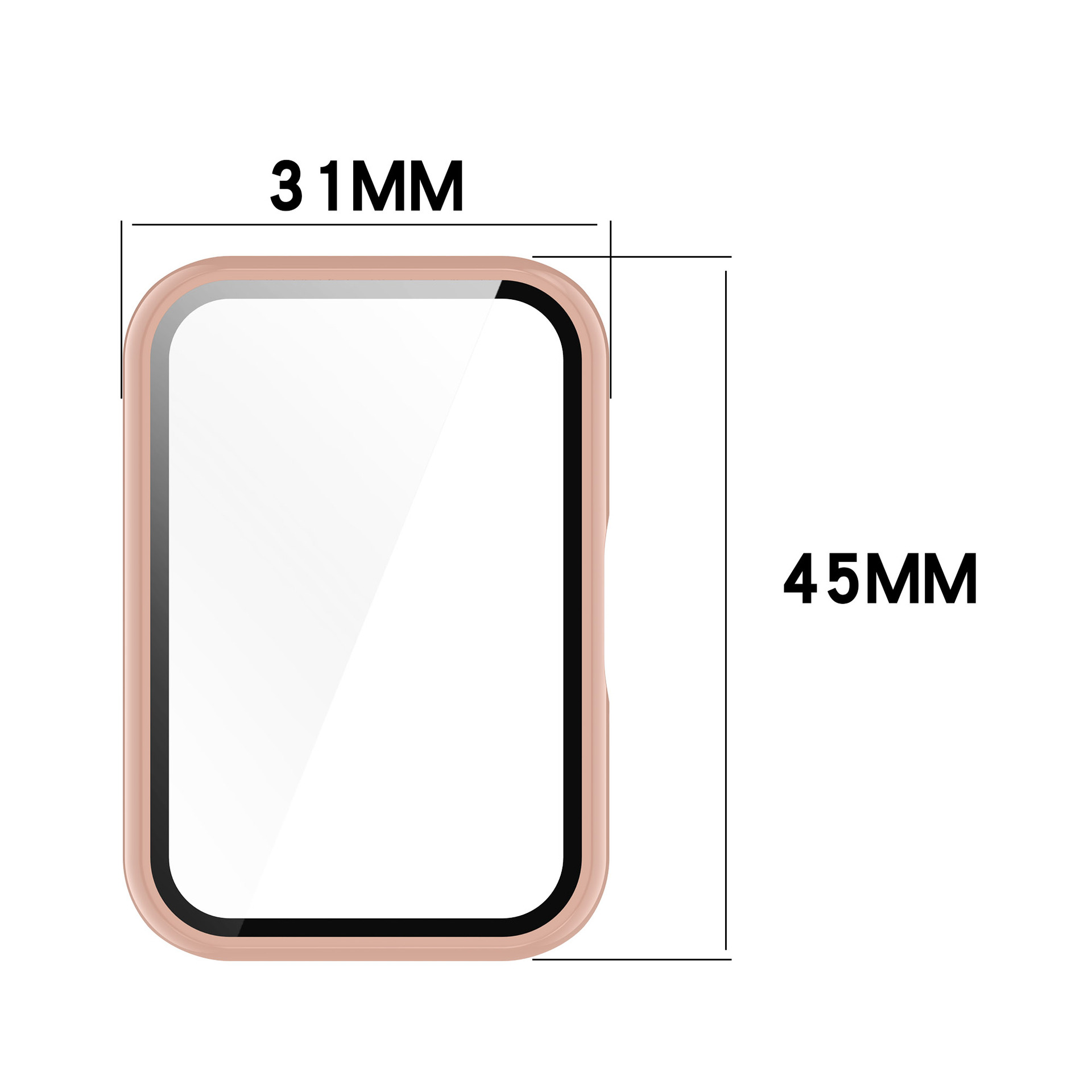 Glas + hoesje voor Samsung Gal - Smartwatch Watches Price recensie en prijs