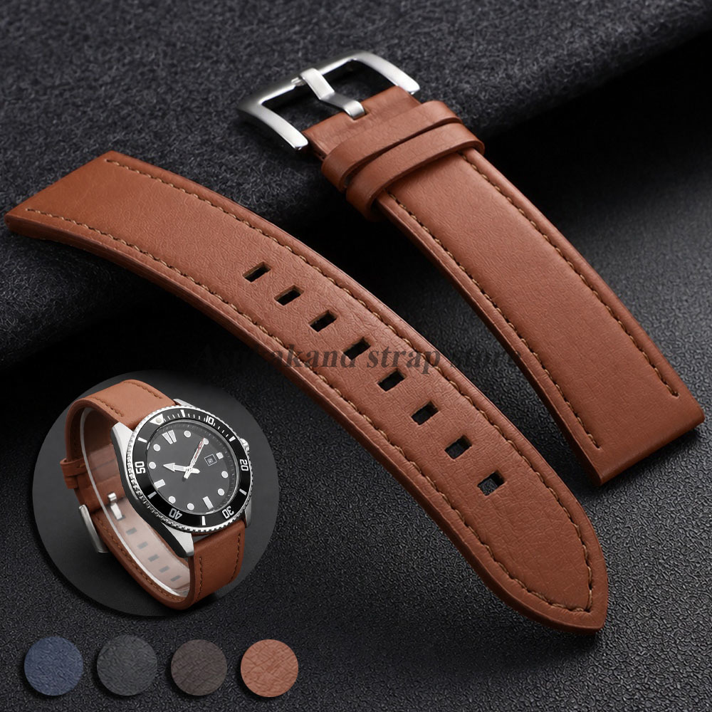 Gestikte leren horlogeband, un - Watches Rolex Smartwatch recensie en prijs