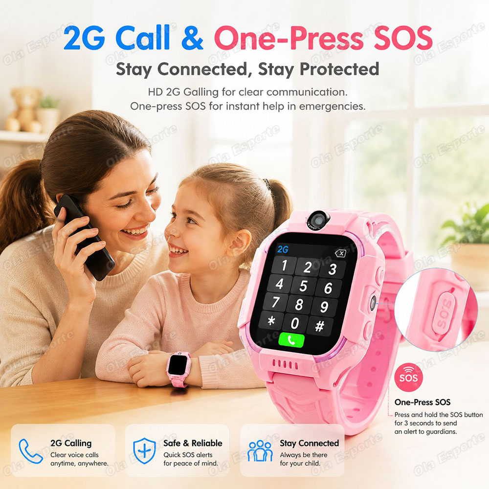2026 Nieuw 5G Kinder GPS Smart - Smartwatch Watches For Kids With Gps recensie en prijs