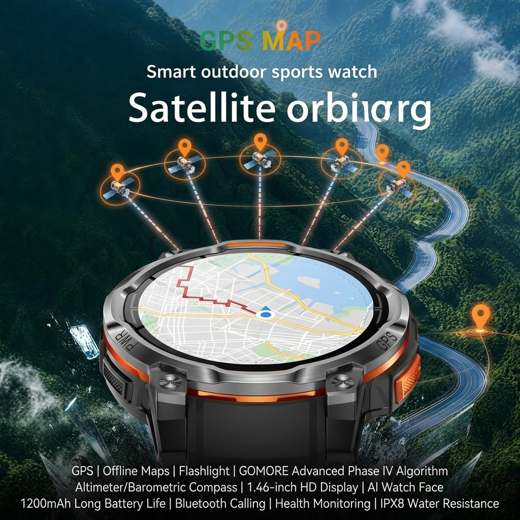 VWAR Militair Smartwatch met i - Watch Vs Smartwatch recensie en prijs