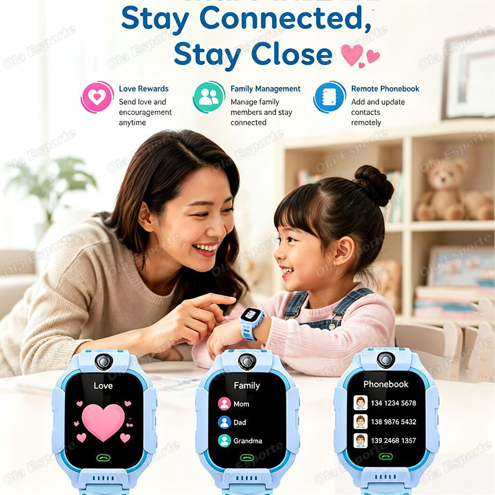 2027 Nieuwe 2G/5G Kinder Smart - Smartwatch Watches For Kids With Gps recensie en prijs