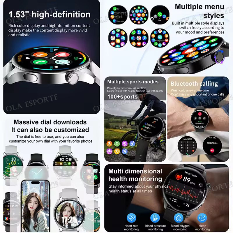 Nieuwe Smartwatch voor Heren e - Smartwatch Watches For Women With Gps recensie en prijs